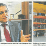 Geschäftsmann und Sozialarbeiter
